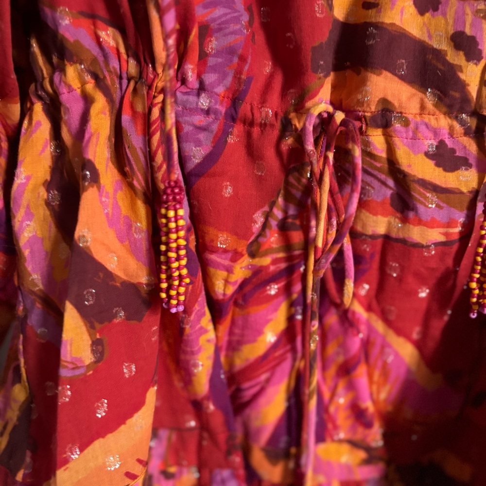FARM Rio Red Multi-Color Mini Dress - Picture 7 of 14